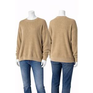 REI Co-op Wallace Lake WaffleKnit Cotton Sweater Xl 100% Cotton Relaxed Crewneck